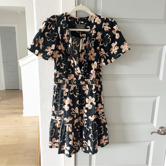 NWT Anthropologie Somerset Floral Mini Dress - Picture 3 of 5